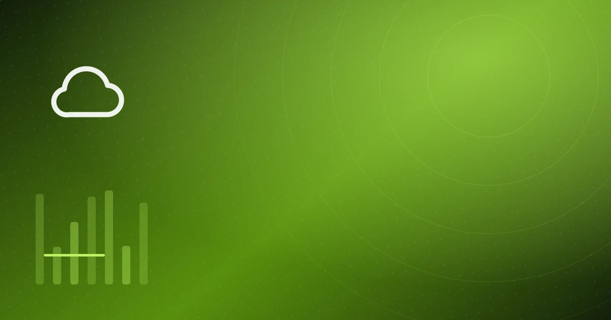 Cover: abstract code window and sales pipeline, branded graphic