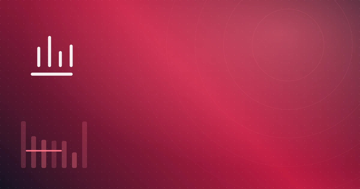 Abstract cover of a funnel and an upward revenue arrow in App Advisor colours