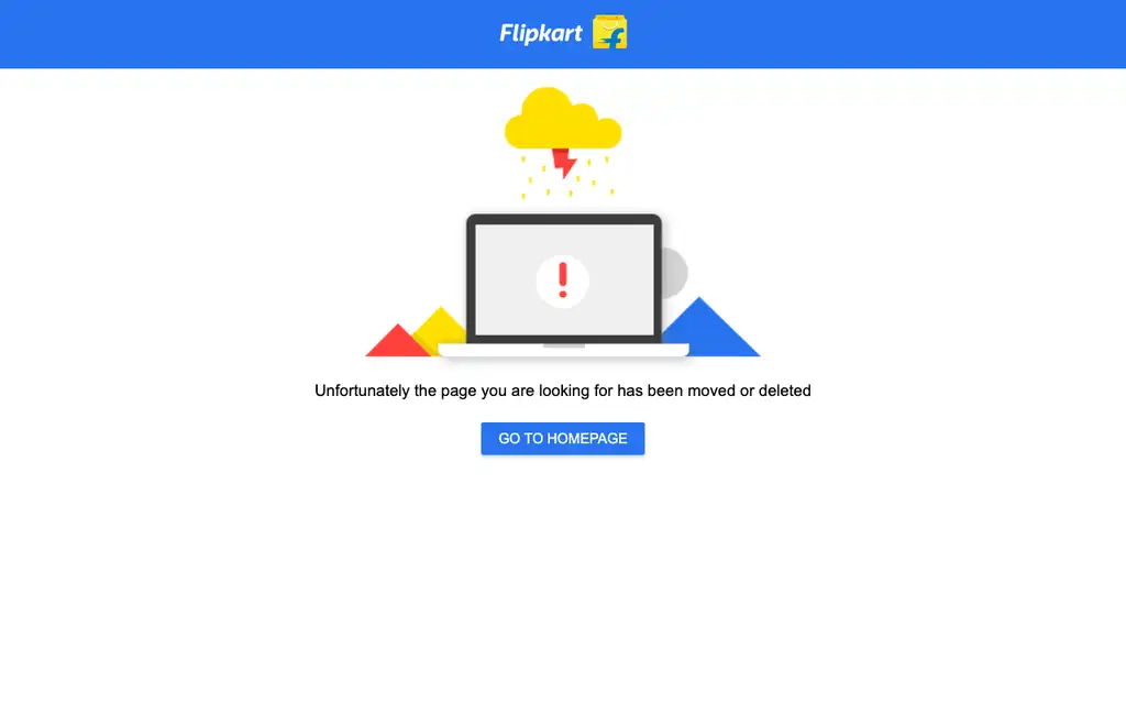 Flipkart UPI website homepage screenshot