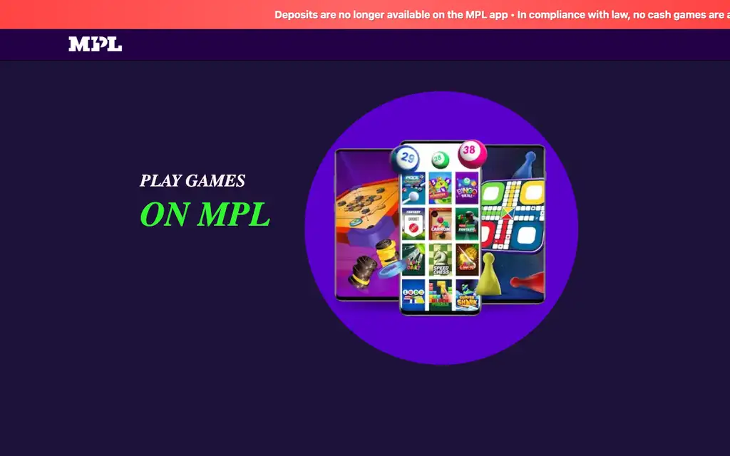 MPL website homepage screenshot